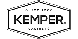 Kemper Cabinets logo with Since 1926 text